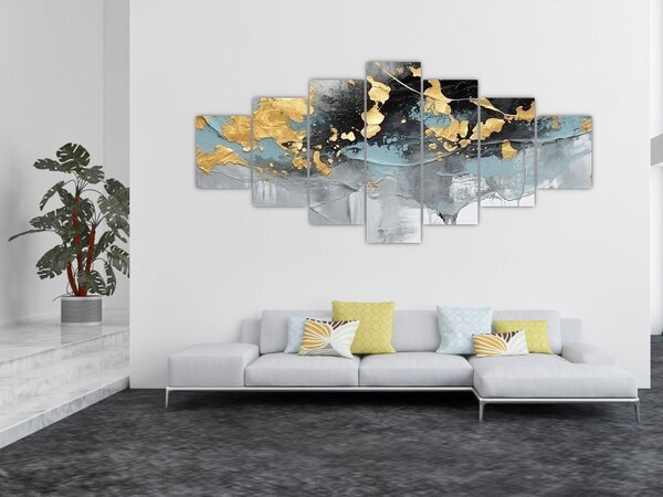 Obraz - Abstrakce (210x100 cm)
