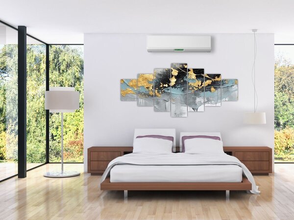 Obraz - Abstrakce (210x100 cm)