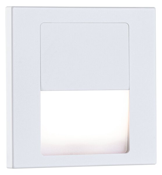 P 79999 LED vestavné svítidlo do zdi Tsaro hranaté 80x36mm 1W 230V 2700K bílá mat - PAULMANN