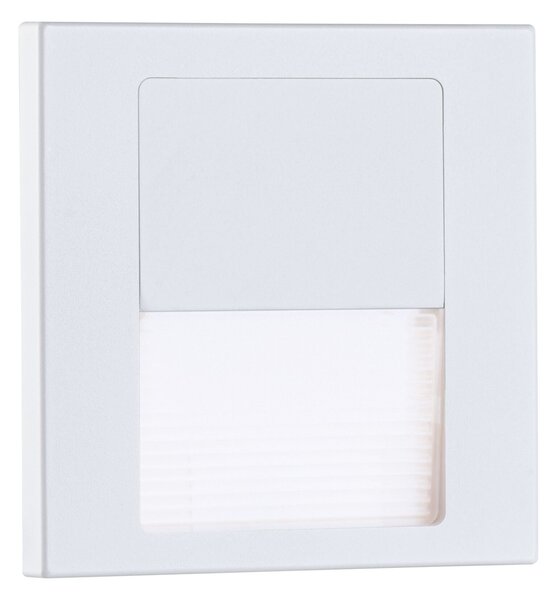 P 79999 LED vestavné svítidlo do zdi Tsaro hranaté 80x36mm 1W 230V 2700K bílá mat - PAULMANN
