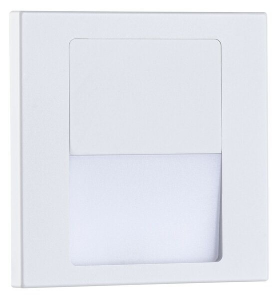 P 79999 LED vestavné svítidlo do zdi Tsaro hranaté 80x36mm 1W 230V 2700K bílá mat - PAULMANN