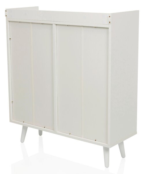 KOMODA, bílá, 80/90/30 cm MID.YOU - Široké komody, Online Only
