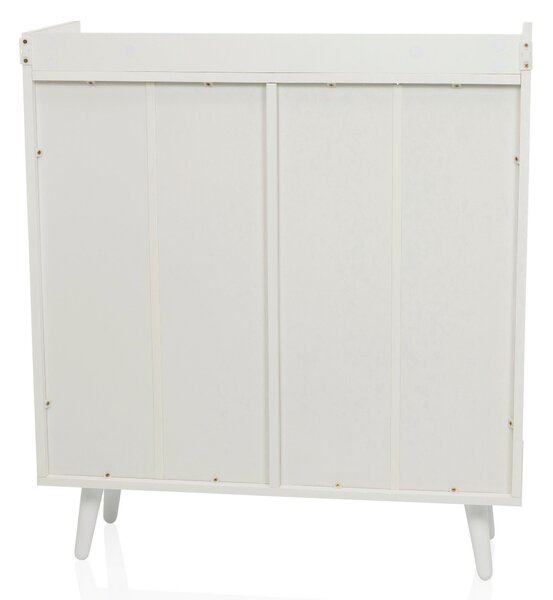 KOMODA, bílá, 80/90/30 cm MID.YOU - Široké komody, Online Only