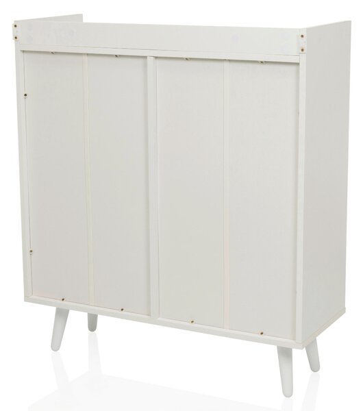 KOMODA, bílá, 80/90/30 cm MID.YOU - Široké komody, Online Only