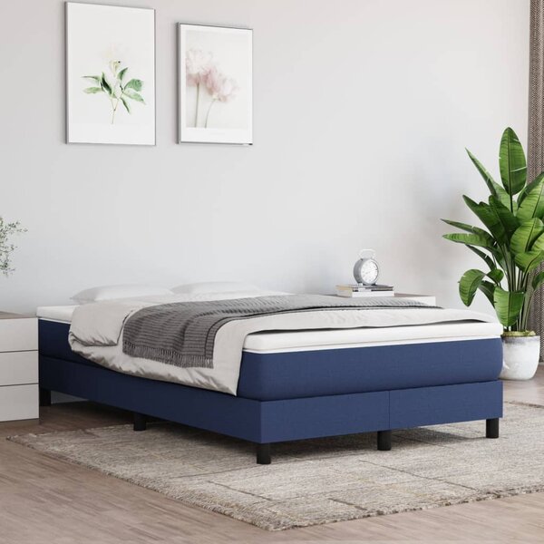 Box spring postel s matrací černá 120x190 cm textil 3269663