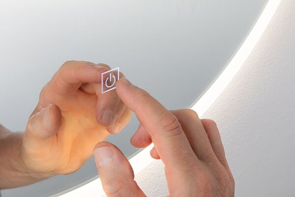 P 70539 LED zrcadlo s osvětlením Mirra IP44 4000K / 230V 20W zrcadlo - PAULMANN