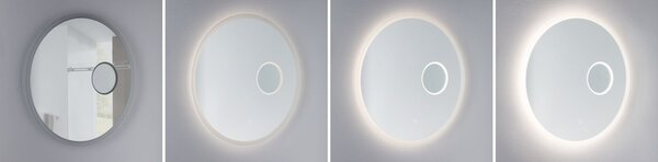 P 70539 LED zrcadlo s osvětlením Mirra IP44 4000K / 230V 20W zrcadlo - PAULMANN