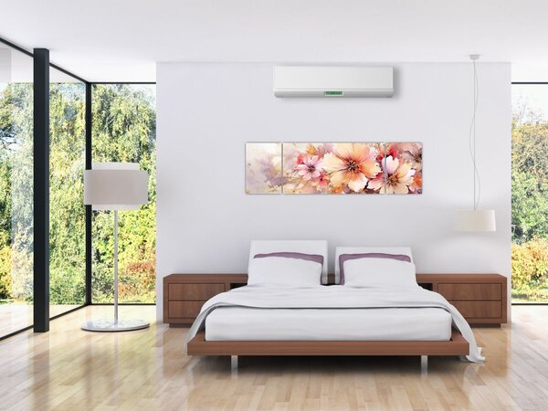 Obraz - Květiny (170x50 cm)