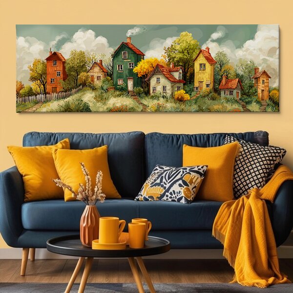 Obraz na plátně - Na Lipovém vršku FeelHappy.cz Velikost obrazu (šířka x výška): 60 x 40 cm