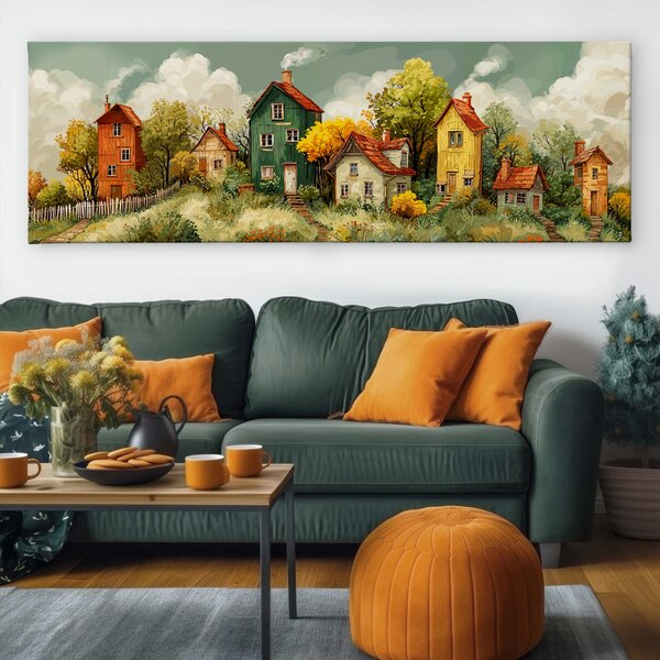 Obraz na plátně - Na Lipovém vršku FeelHappy.cz Velikost obrazu (šířka x výška): 60 x 40 cm