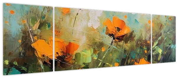 Obraz - Kvítí (170x50 cm)