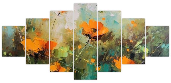 Obraz - Kvítí (210x100 cm)