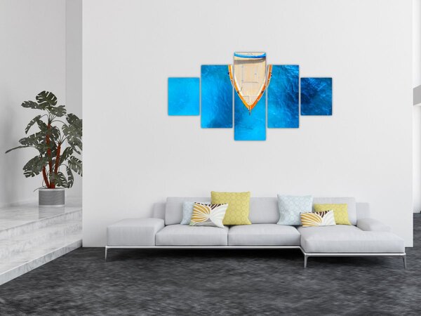 Obraz - Letní loď (125x70 cm)