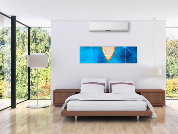 Obraz - Letní loď (170x50 cm)