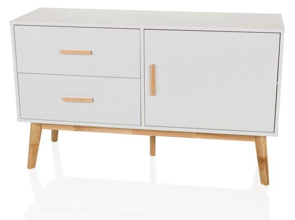 ŠIROKÁ KOMODA, bílá, 120/72/40 cm MID.YOU - Online Only komody, Online Only