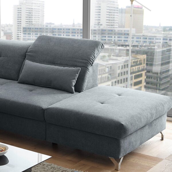 SEDACÍ SOUPRAVA, textil, antracitová MID.YOU - Rozkládací sedačky, Online Only