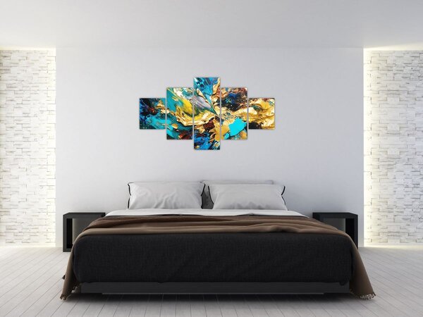 Obraz - Texturovaná olejomalba (125x70 cm)