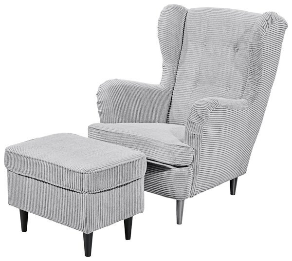 TABURET, textil, 63/43/42 cm MID.YOU - Taburety, Online Only