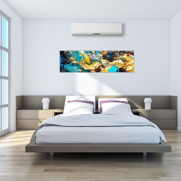 Obraz - Texturovaná olejomalba (170x50 cm)