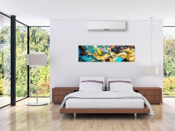 Obraz - Texturovaná olejomalba (170x50 cm)