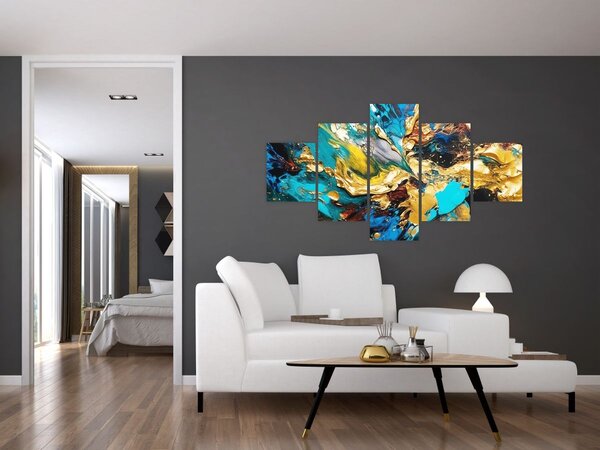 Obraz - Texturovaná olejomalba (125x70 cm)