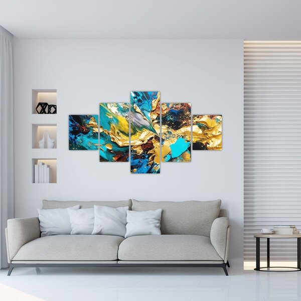 Obraz - Texturovaná olejomalba (125x70 cm)