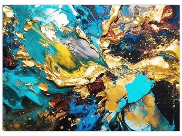 Obraz - Texturovaná olejomalba (70x50 cm)