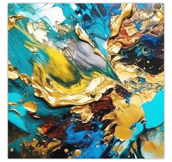 Obraz - Texturovaná olejomalba (30x30 cm)