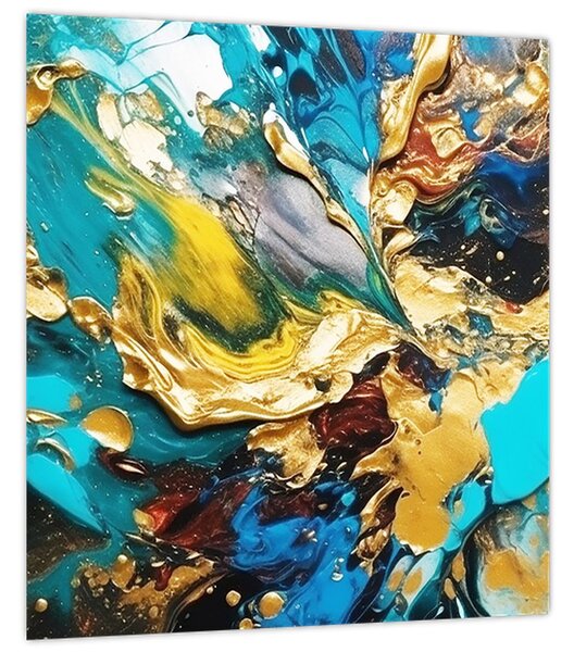 Obraz - Texturovaná olejomalba (30x30 cm)