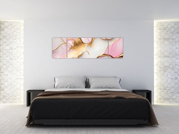 Obraz - Mramorový design (170x50 cm)