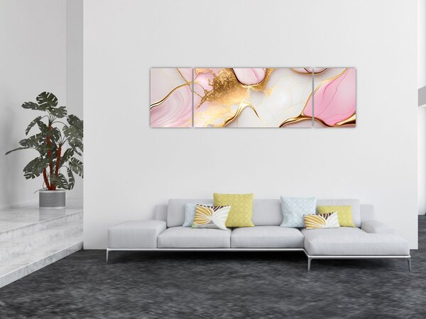 Obraz - Mramorový design (170x50 cm)
