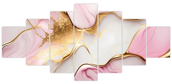 Obraz - Mramorový design (210x100 cm)