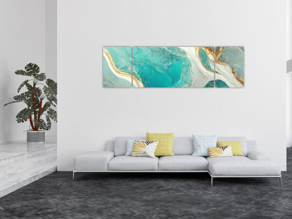 Obraz - Mramorový design II. (170x50 cm)