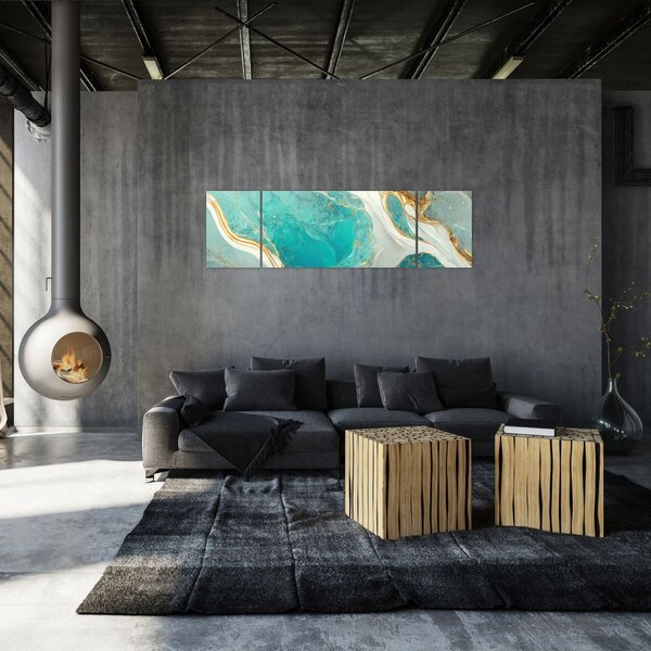 Obraz - Mramorový design II. (170x50 cm)