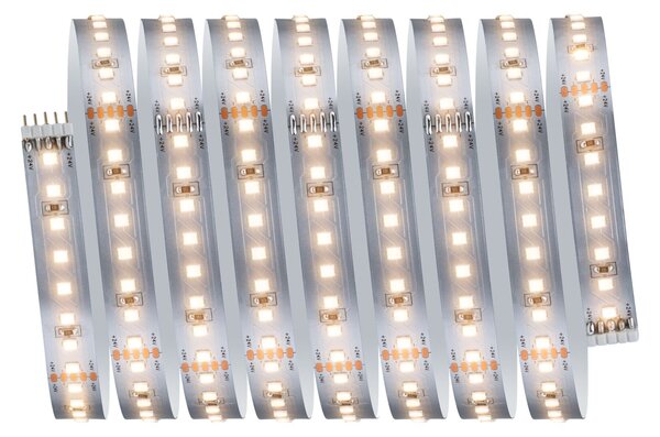 P 71244 MaxLED 1000 LED Strip teplá bílá pouze pásek 2,5m 18W 1100lm/m 128 LEDs/m 2700K - PAULMANN