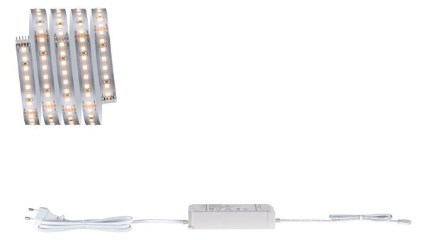P 71243 MaxLED 1000 LED Strip teplá bílá základní sada 1,5m 11W 1100lm/m 128 LEDs/m 2700K 30VA - PAULMANN