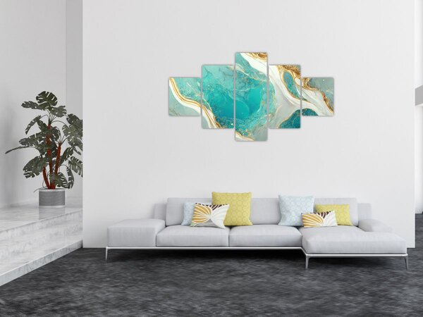 Obraz - Mramorový design II. (125x70 cm)