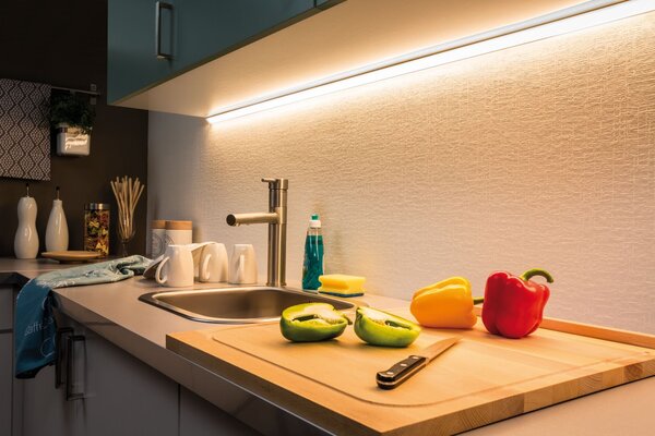 P 71245 MaxLED 1000 LED Strip teplá bílá pouze pásek 1m 7,2W 1100lm/m 128 LEDs/m 2700K - PAULMANN