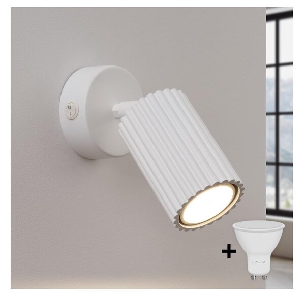 Brilagi - LED Nástěnné bodové svítidlo CRESTO 1xGU10/10W/230V bílá