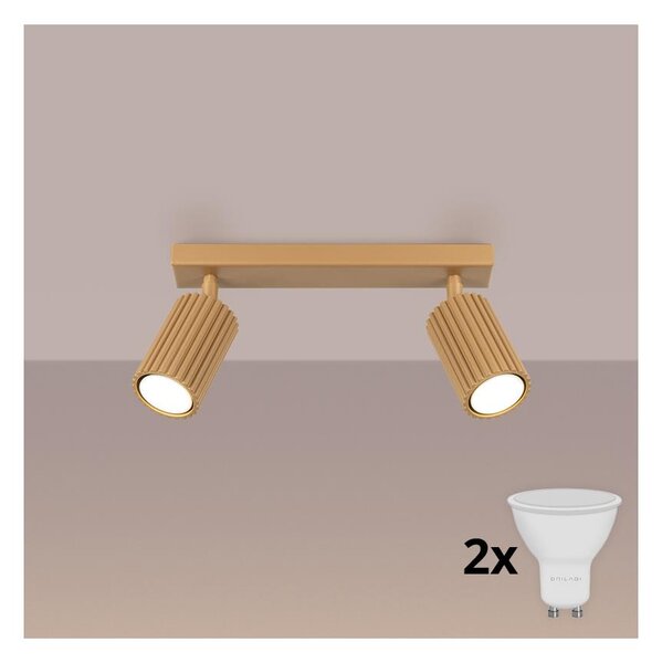 Brilagi - LED Bodové svítidlo CRESTO 2xGU10/10W/230V zlatá