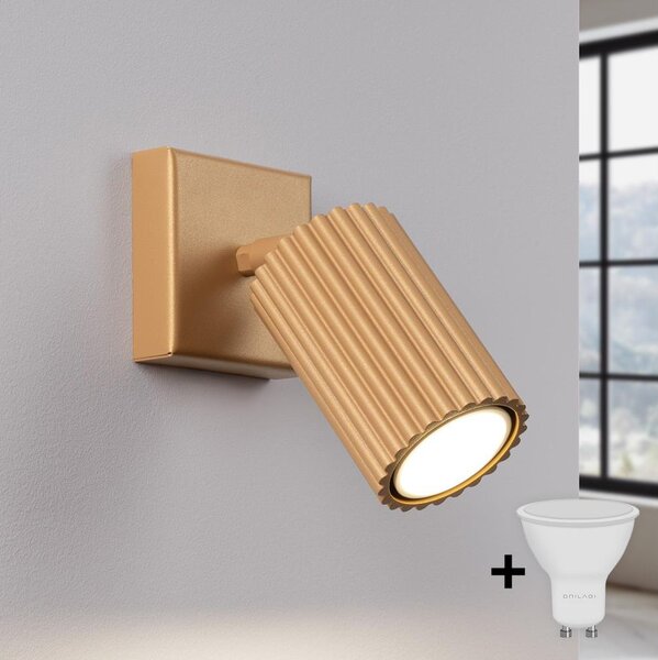 Brilagi - LED Nástěnné bodové svítidlo CRESTO 1xGU10/10W/230V zlatá