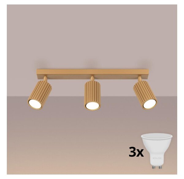 Brilagi - LED Bodové svítidlo CRESTO 3xGU10/10W/230V zlatá