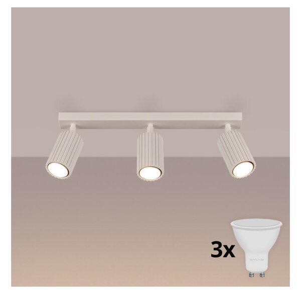 Brilagi - LED Bodové svítidlo CRESTO 3xGU10/10W/230V krémová