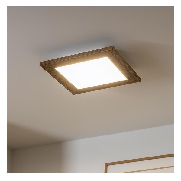 Brilagi - LED Stropní svítidlo SLIMFRAME WOOD LED/25W/230V 34x34 cm hnědá