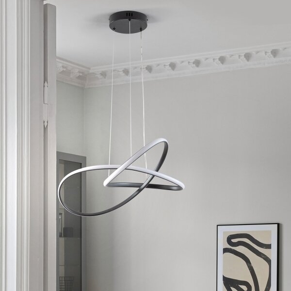 ONLI - LED Lustr na lanku DAFNE LED/30W/230W 4000K černá