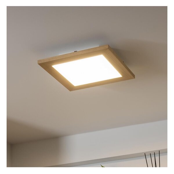 Brilagi - LED Stropní svítidlo SLIMFRAME WOOD LED/25W/230V 34x34 cm hnědá