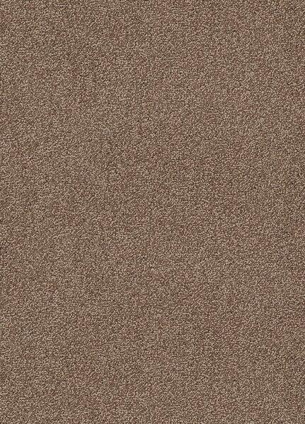 Breno Metrážový koberec MOUNT TWIST 90 světle hnědý, šíře 500 cm, Hnědá