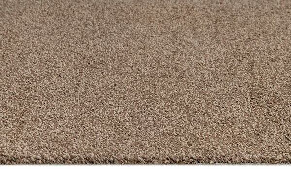 Breno Metrážový koberec MOUNT TWIST 90 světle hnědý, šíře 500 cm, Hnědá