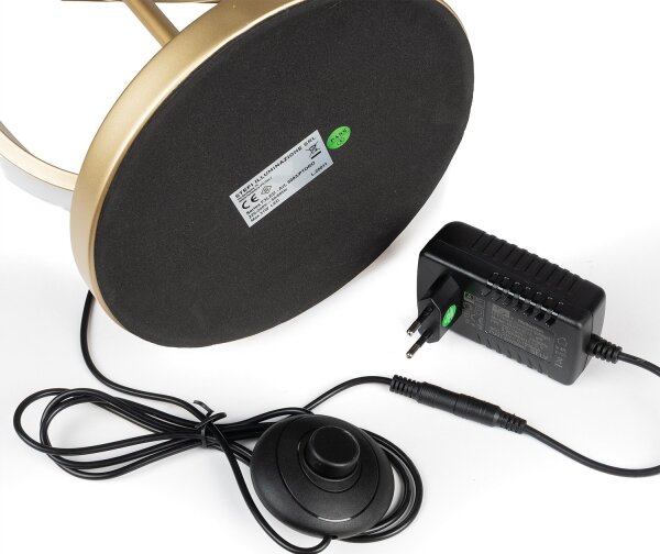ONLI - LED Stojací lampa KIRA LED/31W/230V 4000K zlatá
