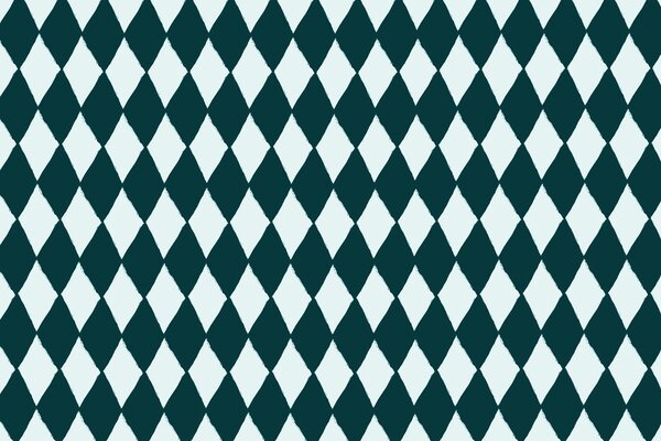 Fototapeta Černobílý kosočtvercový vzor, Geometrické fototapety, Populární fototapety, w03790v2 - Tapeko.co.cz